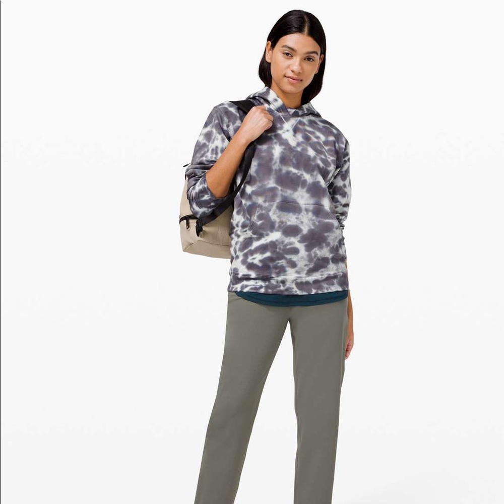 LULULEMON All Yours Hoodie Tie Dye Fleece 10